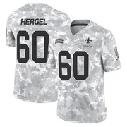 Arctic Camo Men's Kyle Hergel New Orleans Saints Limited 2024 Salute to Service Jersey