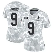 Arctic Camo Women's Drew Brees New Orleans Saints Limited 2024 Salute to Service Jersey