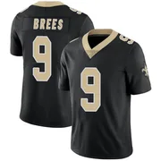 Black Men's Drew Brees New Orleans Saints Limited Team Color Vapor Untouchable Jersey