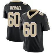 Black Men's Kyle Hergel New Orleans Saints Limited Team Color Vapor Untouchable Jersey