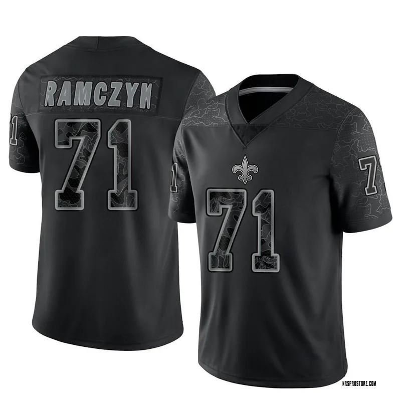 Ryan Ramczyk 71 New Orleans Saints Black Reflective Limited Jersey - Men -  Bluefink