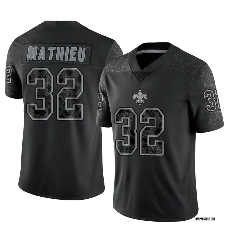 Tyrann Mathieu 32 New Orleans Saints Legend Jersey - Black - Bluefink