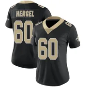 Black Women's Kyle Hergel New Orleans Saints Limited Team Color Vapor Untouchable Jersey