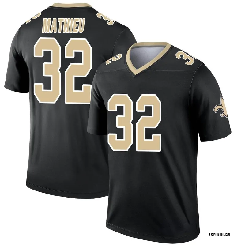 Tyrann Mathieu Signed New Orleans Black Football Jersey (JSA)