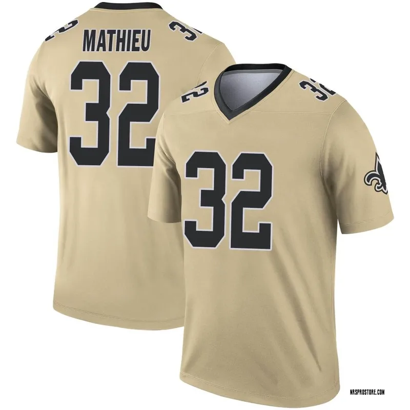 Tyrann Mathieu 32 New Orleans Saints Legend Jersey - Black - Bluefink