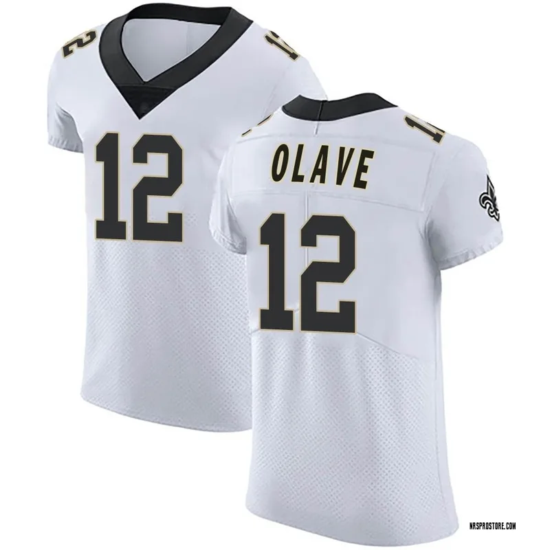 Men's Chris Olave New Orleans Saints White Jersey - All Stitched