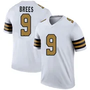 White Men's Drew Brees New Orleans Saints Legend Color Rush Jersey