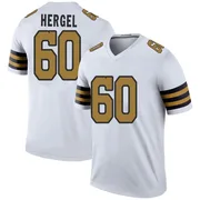 White Men's Kyle Hergel New Orleans Saints Legend Color Rush Jersey