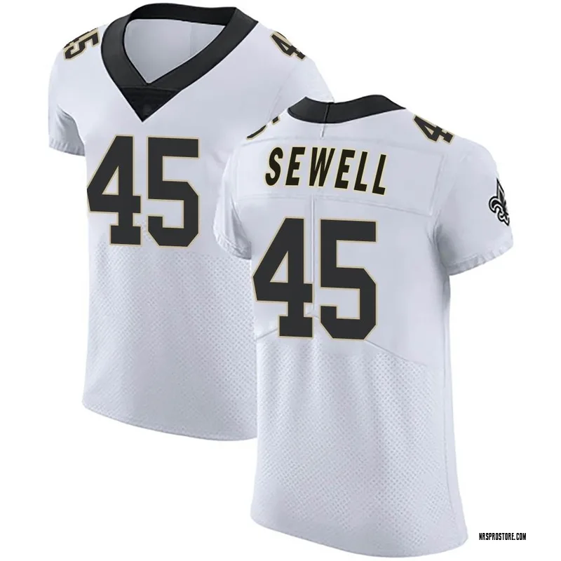 Nephi Sewell Men's Nike Black New Orleans Saints Custom Game Jersey - Yahoo  Shopping