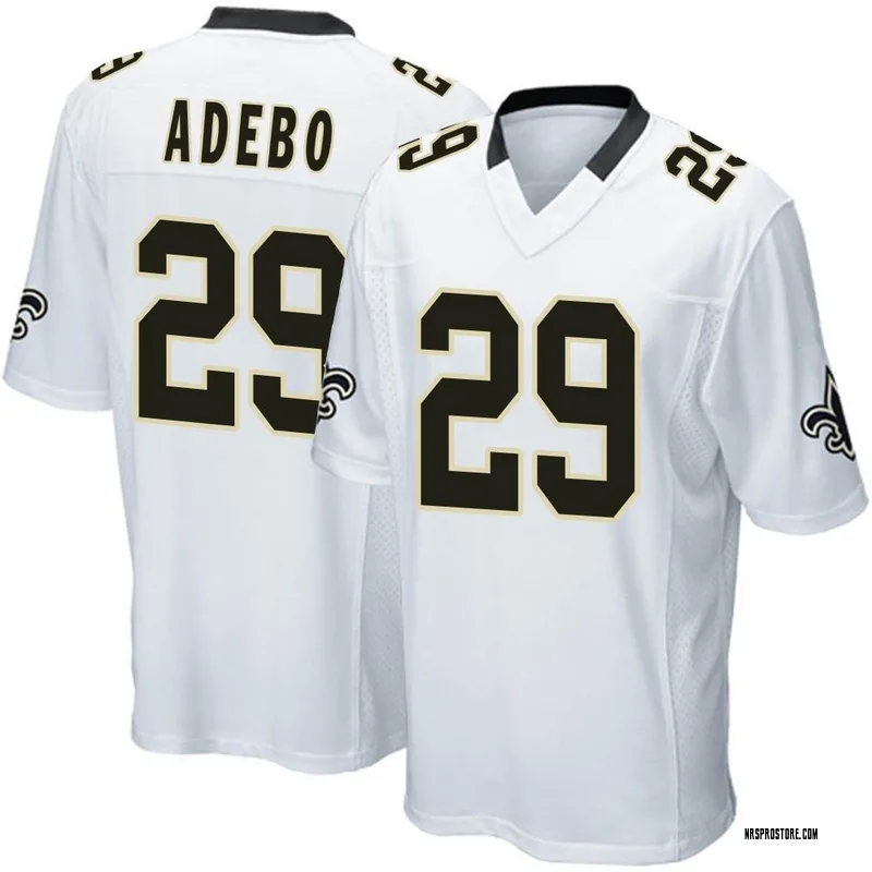 White Men's Paulson Adebo New Orleans Saints Game Jersey