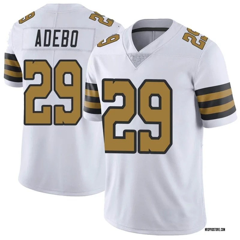 White Men's Paulson Adebo New Orleans Saints Limited Color Rush Jersey